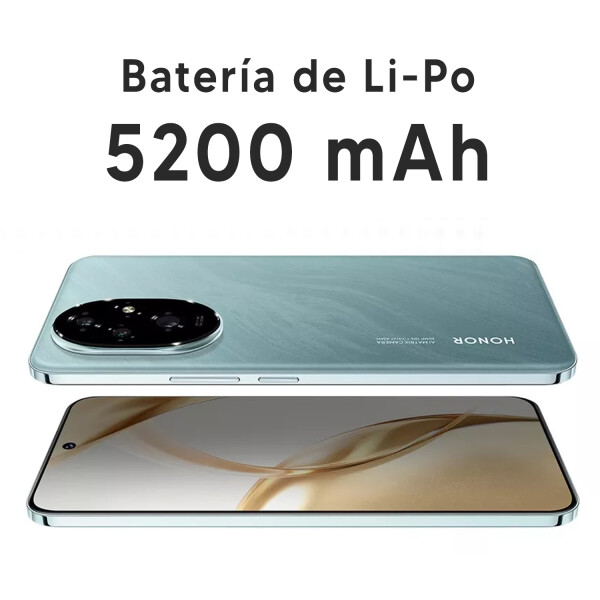 Honor 200 12/512 Gb 5g + Honor Band 9 Y Un Case Negro BLANCO