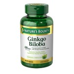 GINKGO BILOBA 60 MG. NATURES BOUNTY FR. única