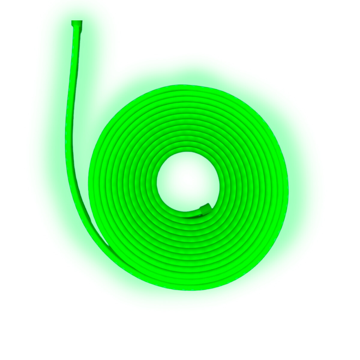 Kit completo Cinta Tira led neon flexible RGBW 5 metros Verde 