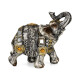 ELEFANTE DE POLIRESINA 14X14CM - GP103 Gp103/c Plateado