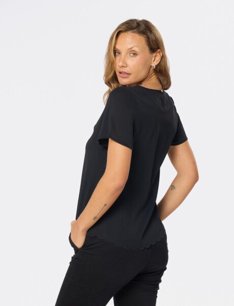 BLUSA CLÁSICA Negro