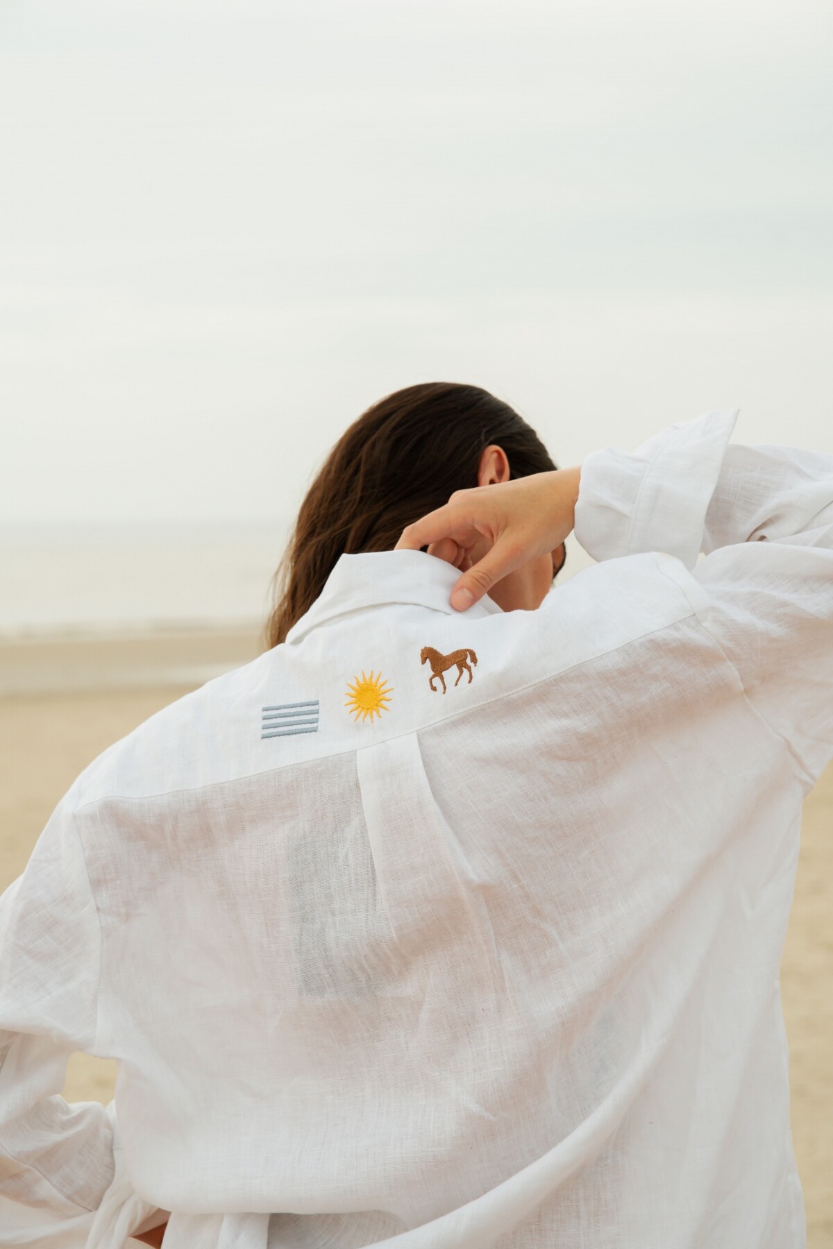 Charrúa Shirt Lino Blanco