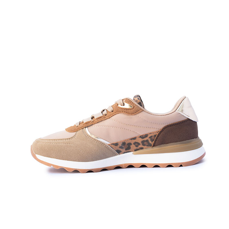 Zapato Dama Panama Jack KHAKI