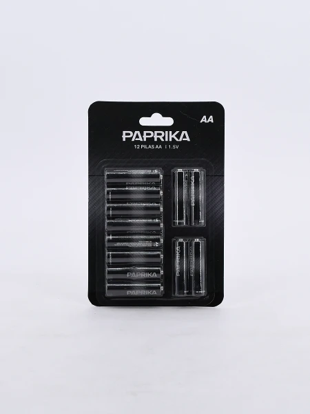 PACK PILAS AA X 12 NEGRO