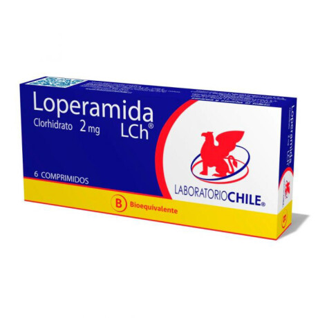 Loperamida Teva 2mg 6 Comprimidos Loperamida Teva 2mg 6 Comprimidos