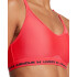 UA Crossback Low Bra-RED GRN-304