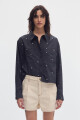 Camisa Road Print Dots Black