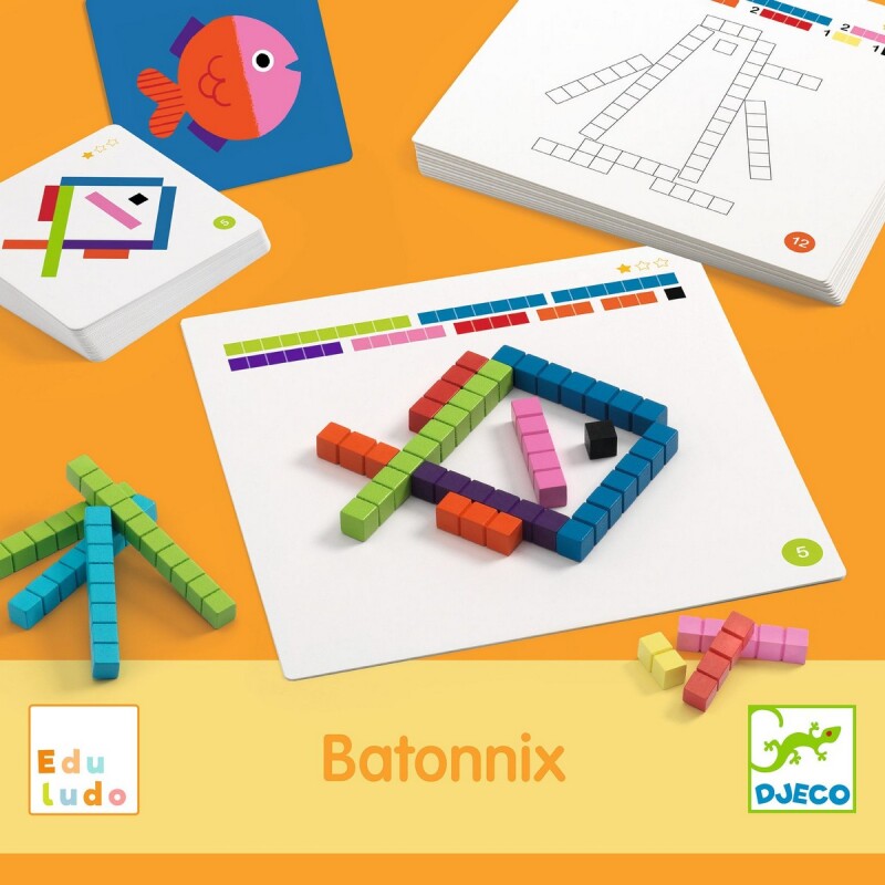 Batonnix Construcción de imágenes Djeco Batonnix Construcción de imágenes Djeco