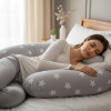 Mamma pillow almohadon maternal LORELLI STARS GRAY