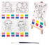 Láminas con atril y pincel para colorear DIY Láminas Con Atril Y Pincel Para Colorear Diy