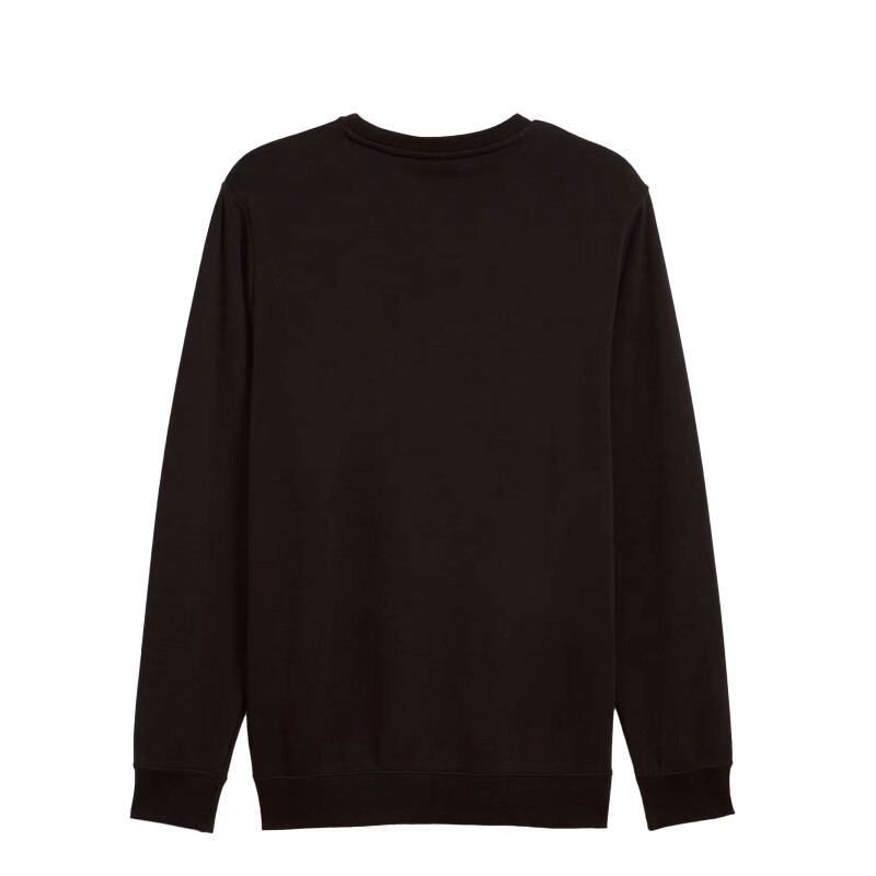 Buzos Puma Logo Crew Masculino Negro