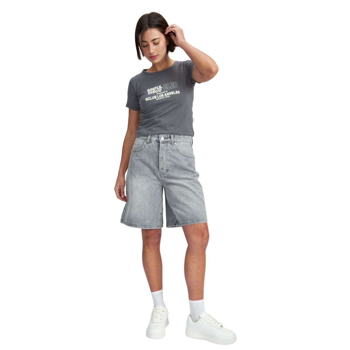 REMERA YUZU XS-XL - GRIS 