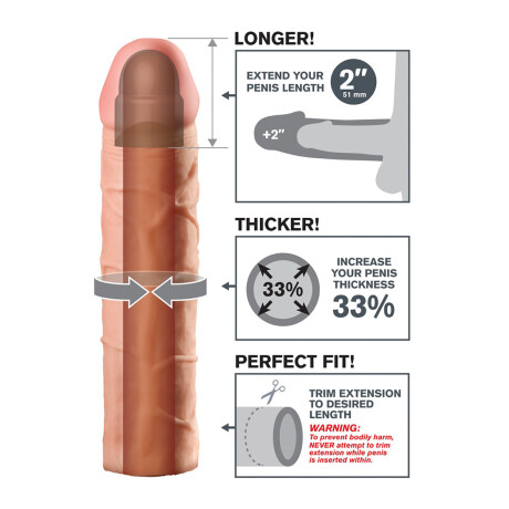 Perfect 2" Extension Fantasy X-Tensions Perfect 2" Extension Fantasy X-Tensions