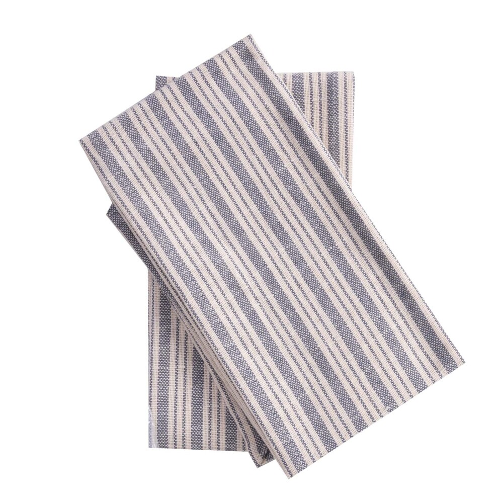 SET 2 REPASADORES ALIKI 50*70 LINO-Y-ALGODON BEIGE/GRIS