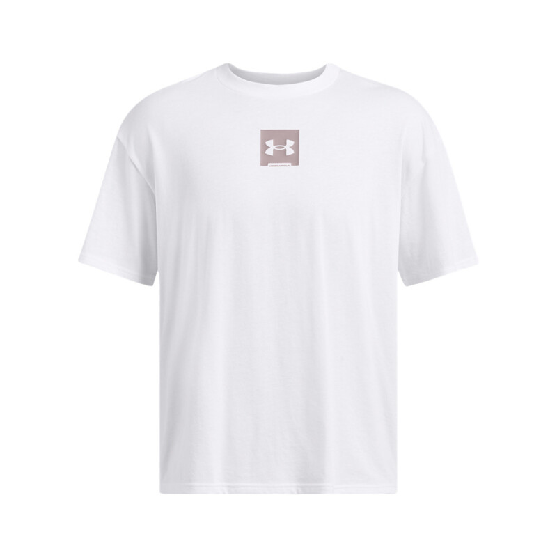 UA M HW OS SM BOX SS-PNK WHT-100