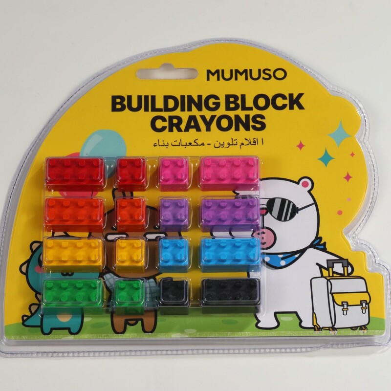 CRAYONES PARA BLOQUES DE CONSTRUCCIÓN CRAYONES PARA BLOQUES DE CONSTRUCCIÓN