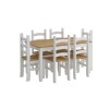 Juego De Comedor 6 Sillas - Corona - Madera Juego De Comedor 6 Sillas - Corona - Madera