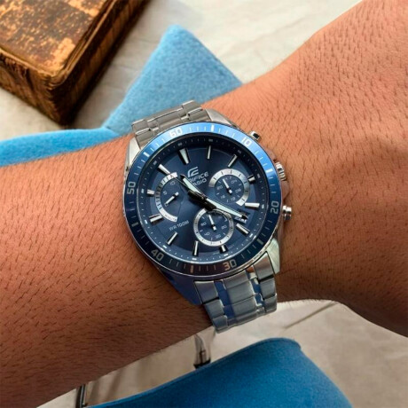 Reloj Edifice Efr552D-2Avudf En Acero Inoxidable Plata 0