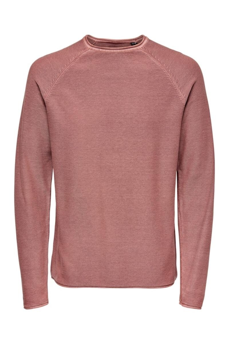 Sweater Tejido Básico - Burlwood 