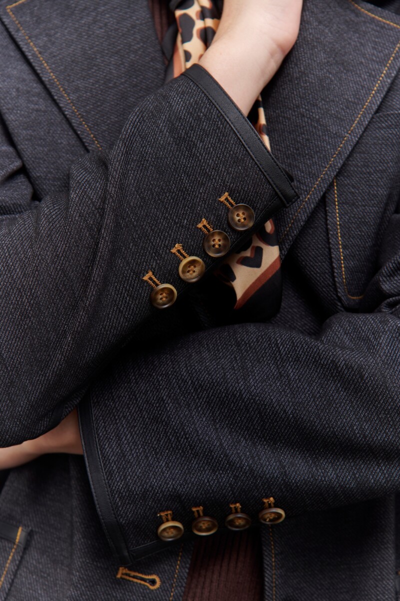 BLAZER GIN NEGRO