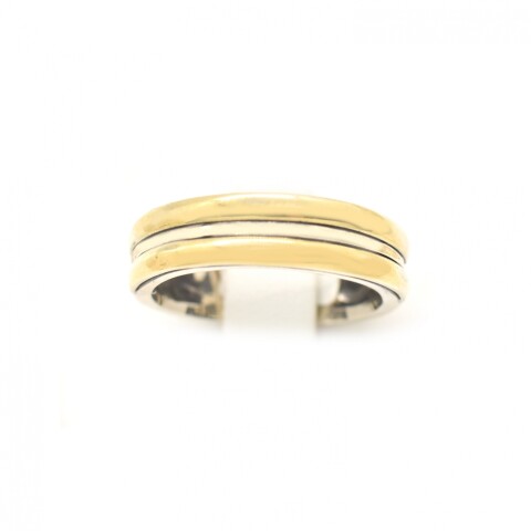 Anillo en Oro y Plata 925 Anillo en Oro y Plata 925