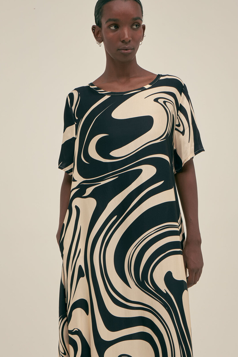 FEFE DRESS Marble