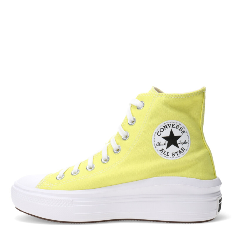 Championes de Mujer Converse Plataforma Chuck Taylor Move Amarillo