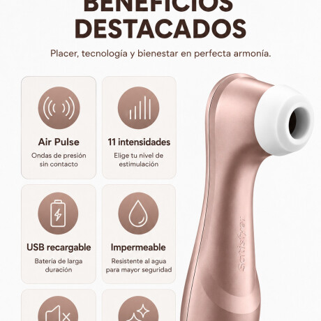 Succionador De Clítoris Satisfyer Pro 2 Generation 2 Succionador De Clítoris Satisfyer Pro 2 Generation 2