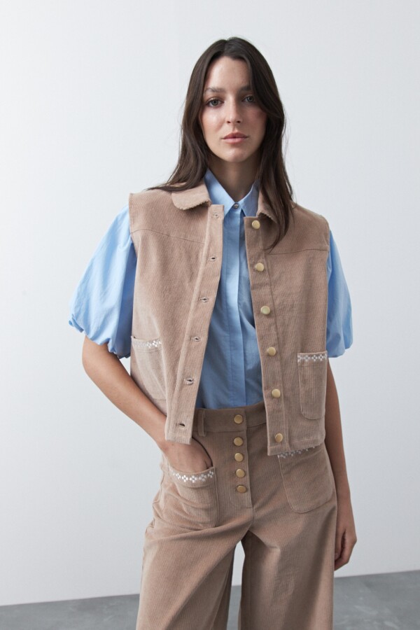 CHALECO BANNACK Beige