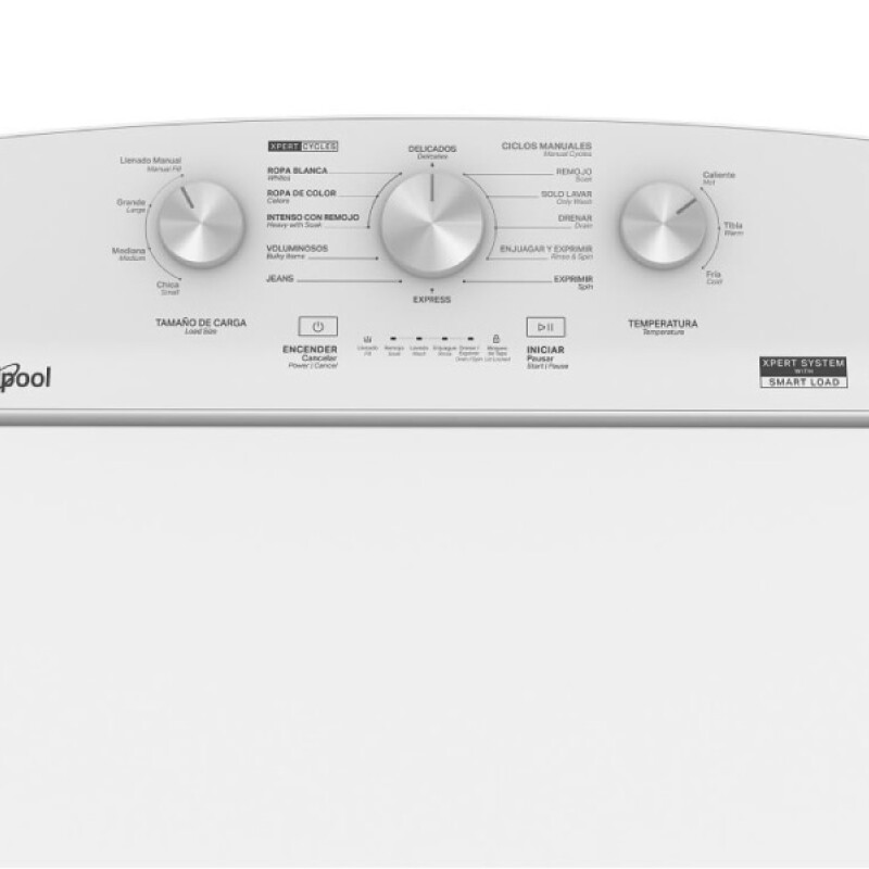 Lavadora Carga Superior 17 kg Whirlpool, LAVADORAS