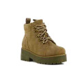 Botas de Niña MINI Miss Carol PITI acordonada Beige