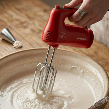 Batidora de mano Daewoo | Color rojo Batidora de mano Daewoo | Color rojo