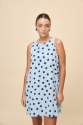 VESTIDO CRISTAL Celeste