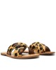 SANDALIA BAJA ANIMAL PRINT U