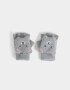 Guantes Infantiles Guantes Infantiles Animalito - Gris Claro