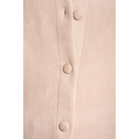 Camisa Gamuza Cuero Vegano Rosa