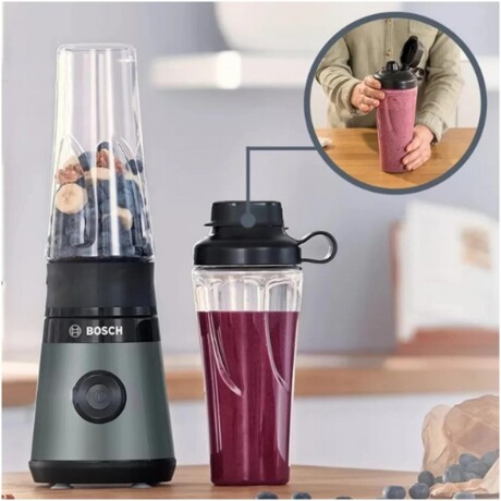 Licuadora BOSCH MMB2111S Vitapower 450W Con Botella Portátil 650ML Licuadora BOSCH MMB2111S Vitapower 450W Con Botella Portátil 650ML