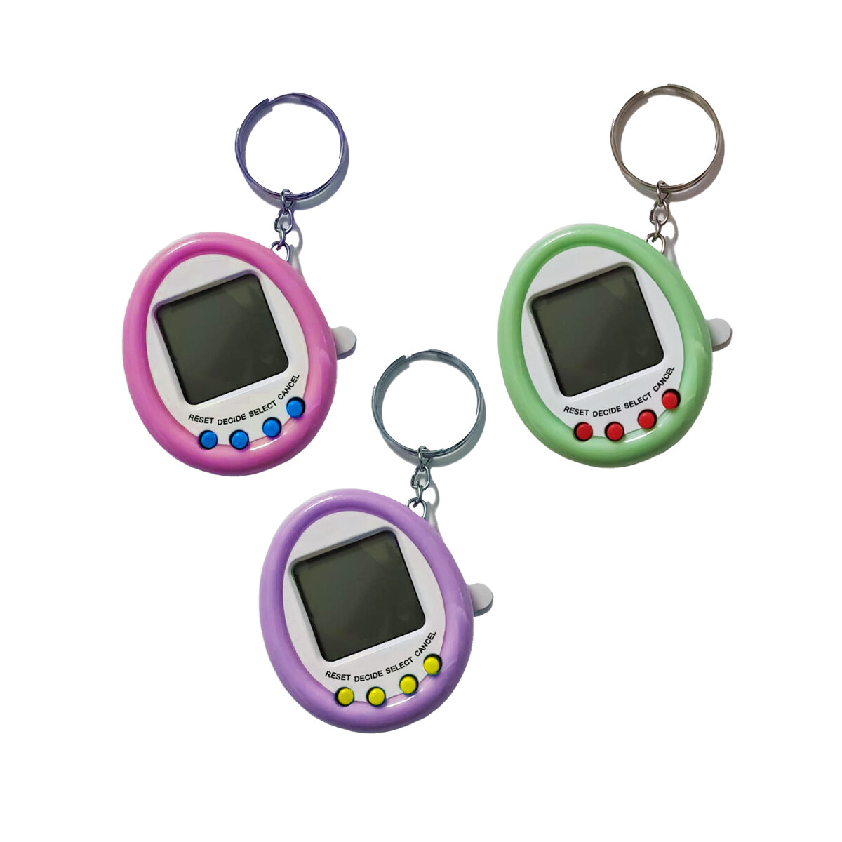 Mascota virtual colores pastel 