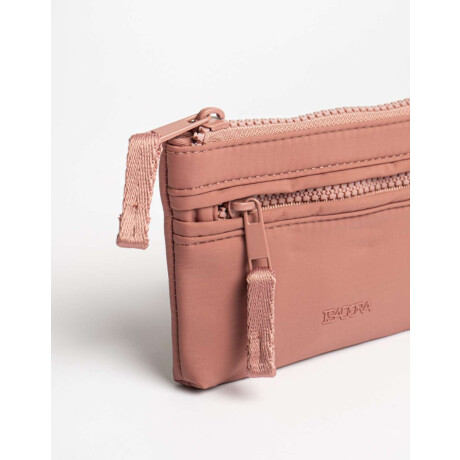 Monedero De Material Reciclado Rosa Oscuro