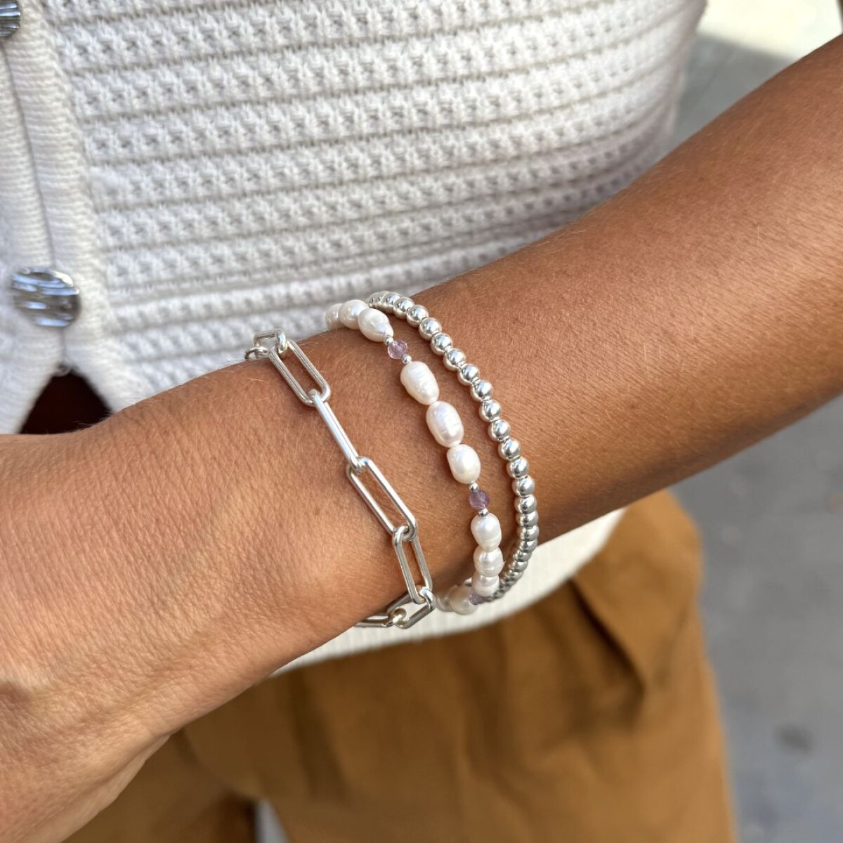 Pulsera Damasco - Plata 925 