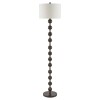 LAMPARA DE PIE BEIGE/MARRON 34X155CM Unica