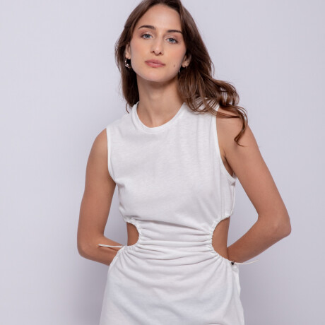 VESTIDO OLIVIERA Blanco