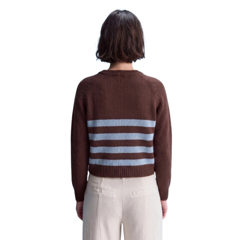 SWEATER TILO S-L CHOCOLATE