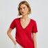 BLUSA MM FEM ROJO OSCURO