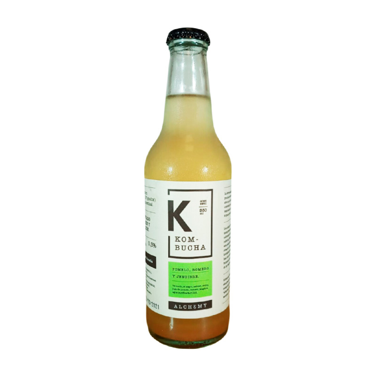 Kombucha Alchemy pomelo y romero 330ml 