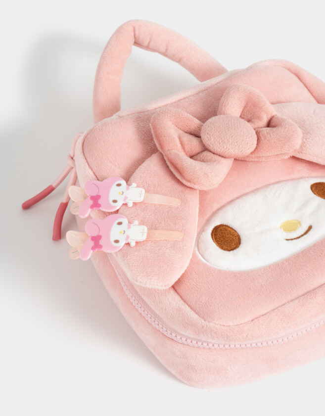 Hebillas Infantiles Set De Piquitos "my Melody" - Combinacion Bicolor