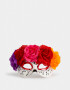 Vinchas Rígidas Halloween Máscara Con Flores "halloween" - Combinacion Multicolor