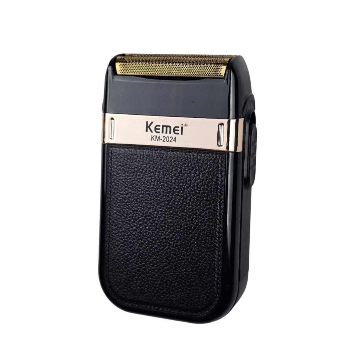 Afeitadora Rasuradora Corta Pelo Recargable Kemei Km-2024 - Negro/dorado 
