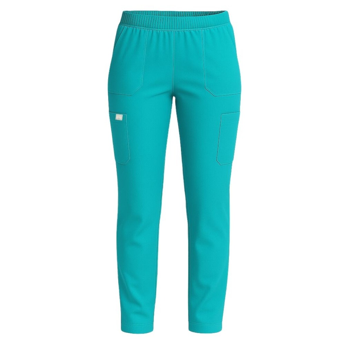 Pantalon Basic Elastizado ARGON - Dama - Turquesa 