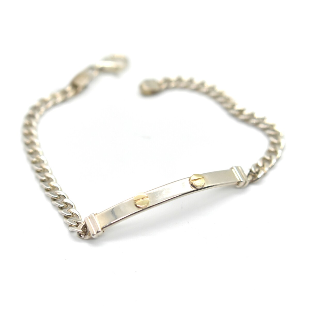 Pulsera en Oro y Plata 925 